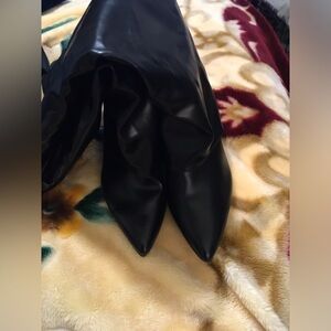 Black Knee-High Boots